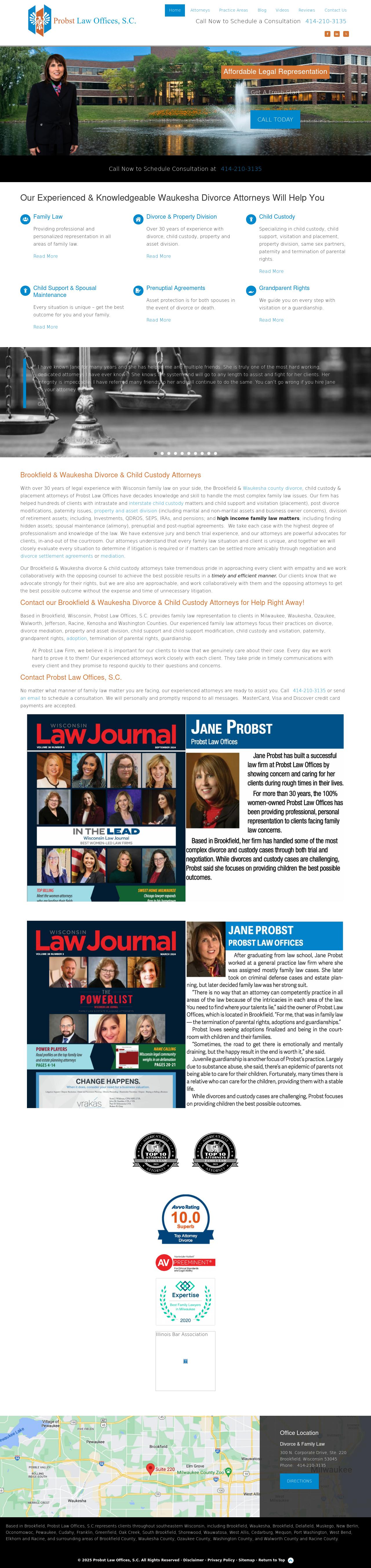 Attorney Jane E. Probst - Brookfield WI Lawyers