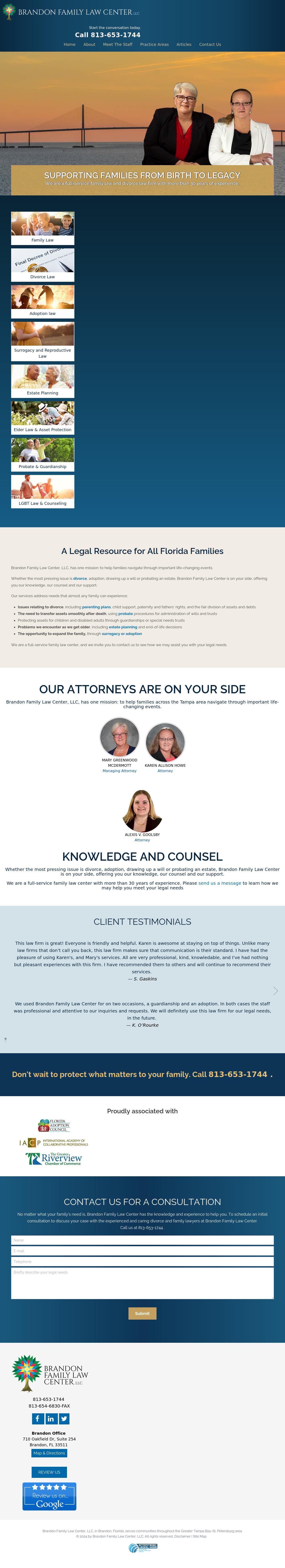 Brandon Family Law Center, LLC - Brandon FL Lawyers