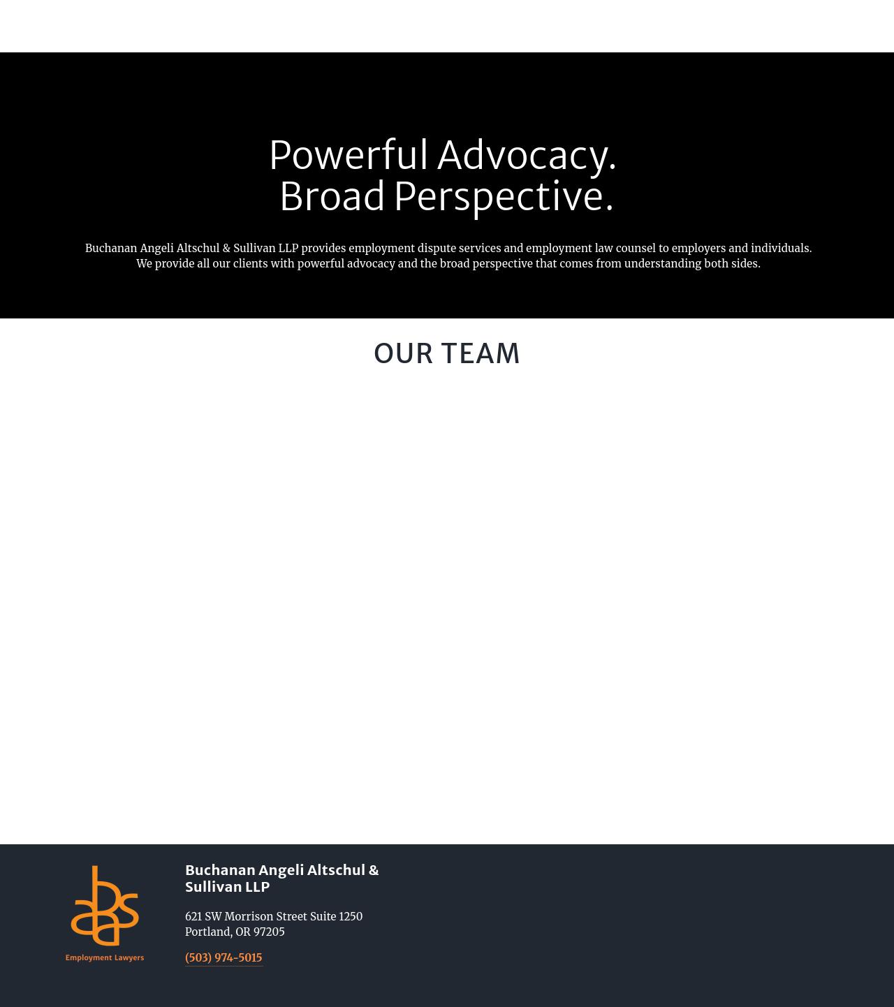 Buchanan Angeli Altschul & Sullivan LLP - Portland OR Lawyers