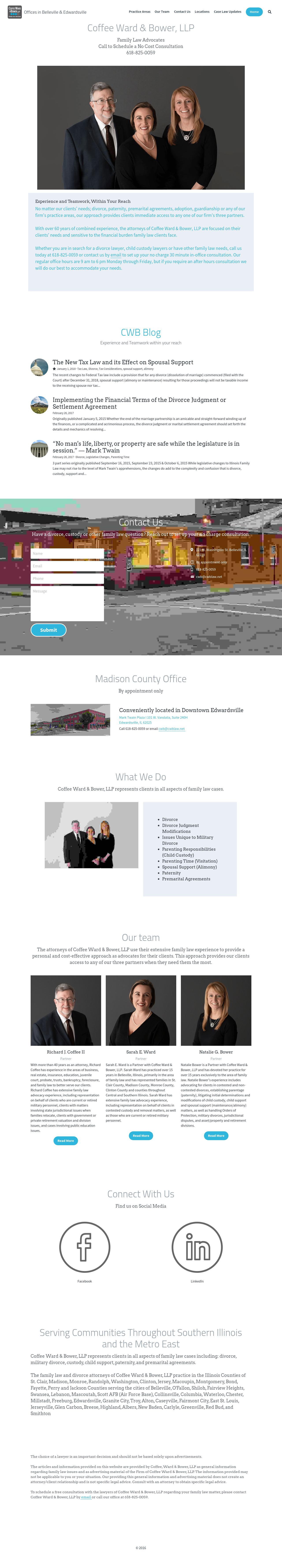 Coffee Ward & Bower, LLP - Belleville IL Lawyers