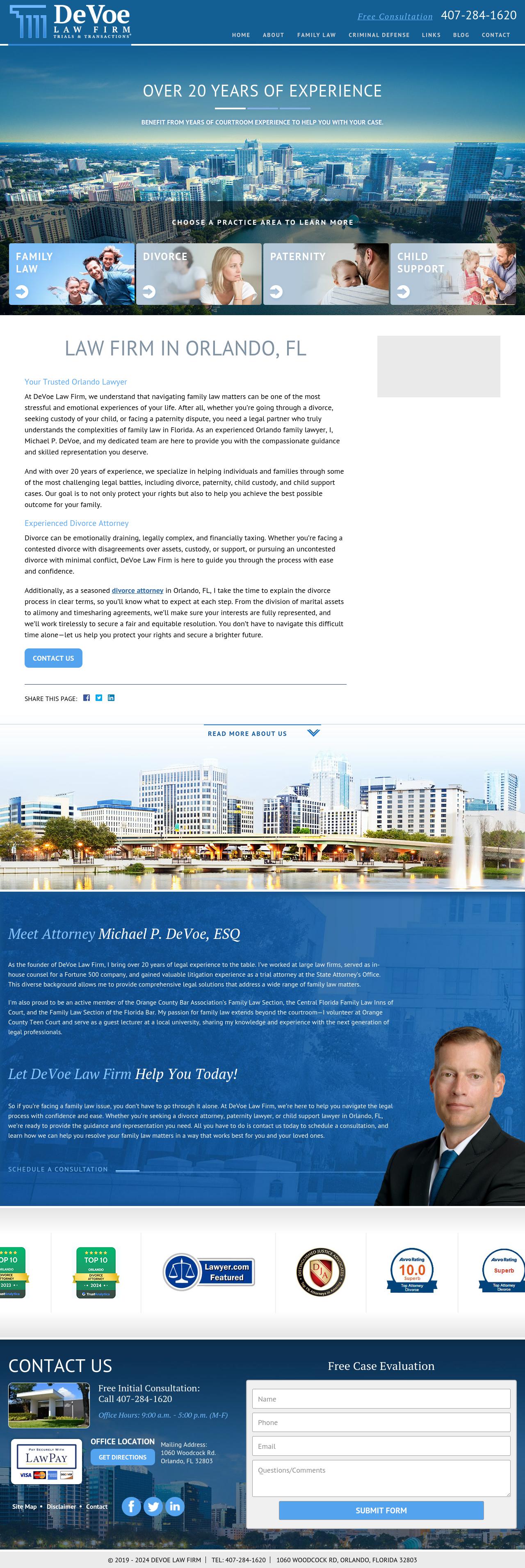 DeVoe Law Firm - Kissimmee FL Lawyers