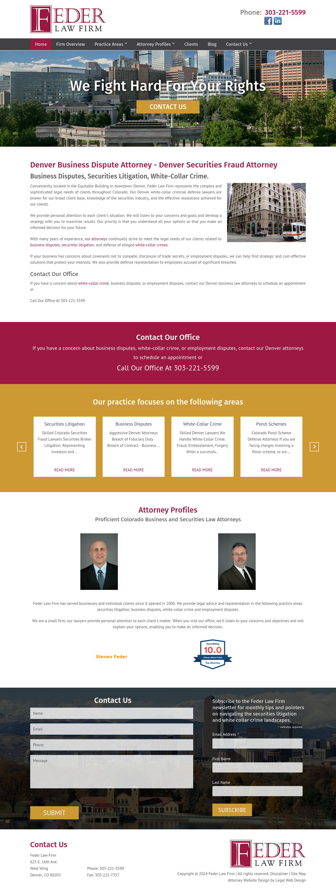 Feder Law Firm - Denver CO Lawyers