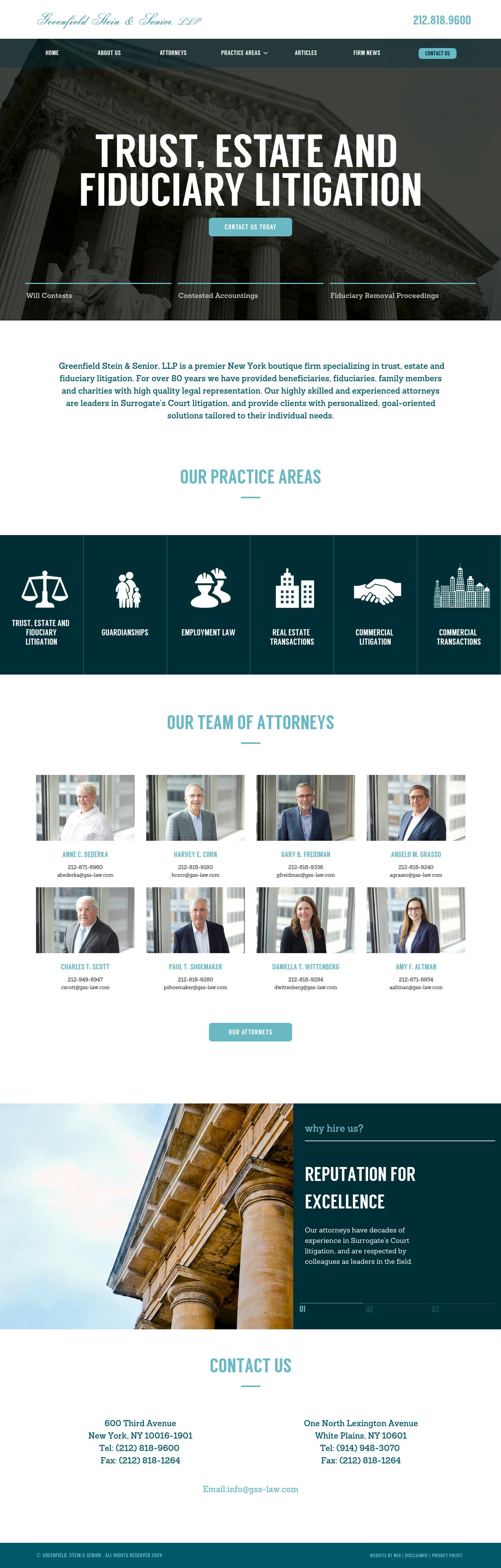 Greenfield Stein & Senior, LLP - New York NY Lawyers