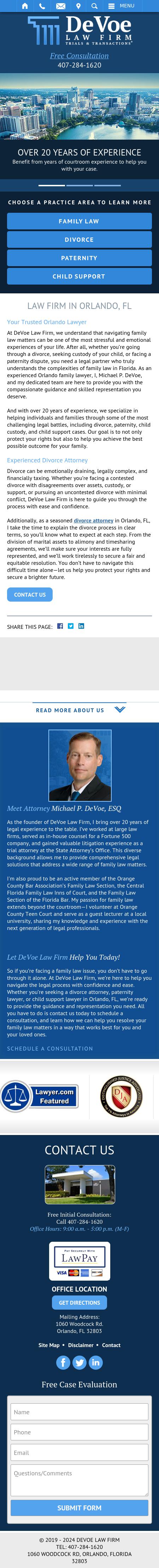 DeVoe Law Firm - Kissimmee FL Lawyers