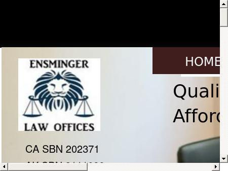 Ensminger Law Offices - Lincoln CA Lawyers