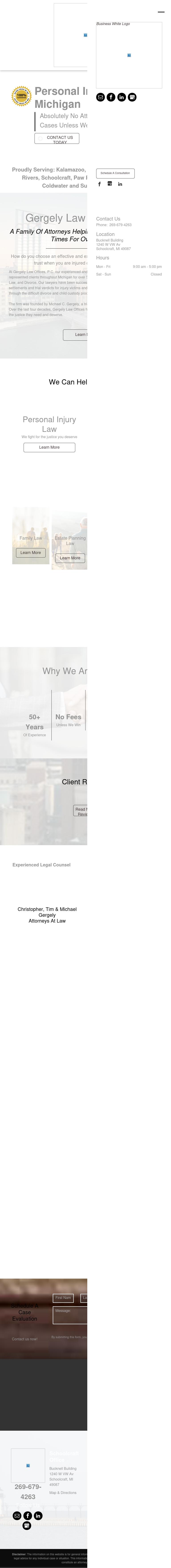 Gergely Law Offices, PC - Vicksburg MI Lawyers