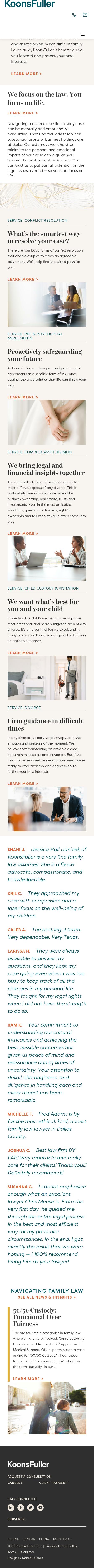 KoonsFuller P.C. - Dallas TX Lawyers