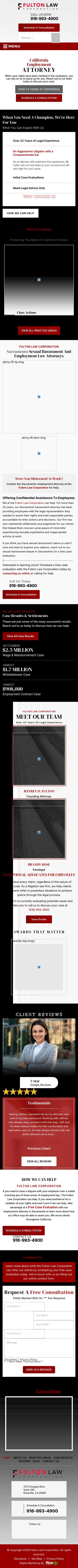 Law Office of Jeffrey D. Fulton - Sacramento CA Lawyers