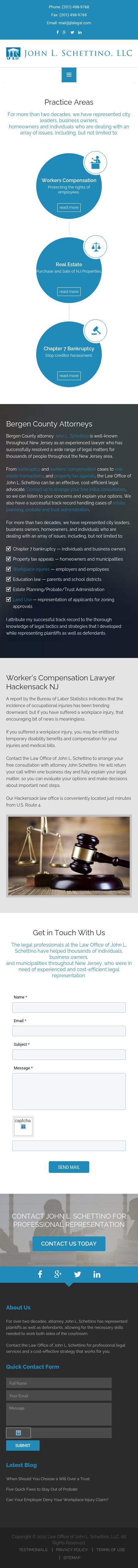 Law Office of John L. Schettino, LLC - Hackensack NJ Lawyers