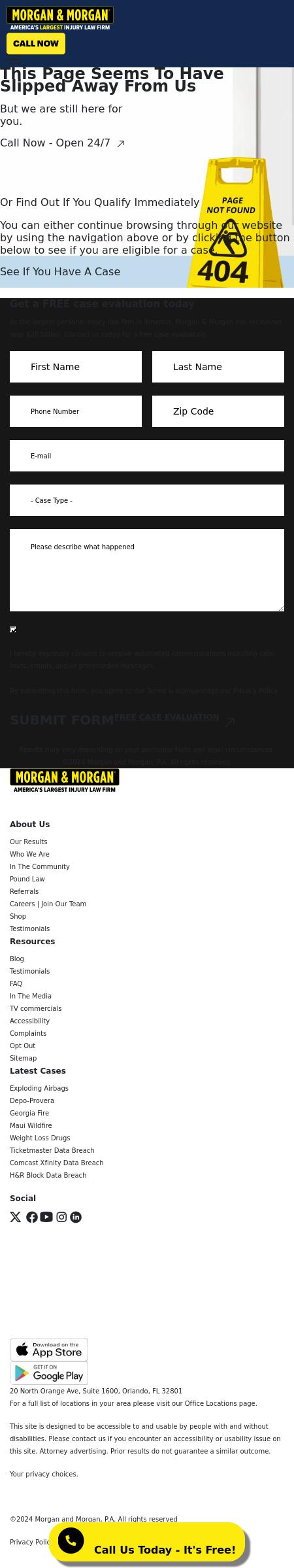 Morgan & Morgan - St. Petersburg FL Lawyers