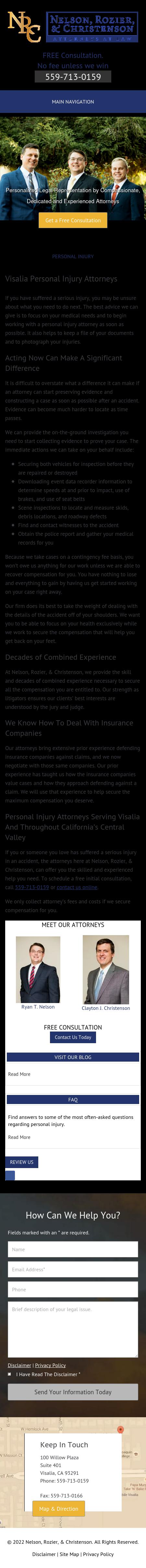 Nelson & Rozier, LLP - Visalia CA Lawyers