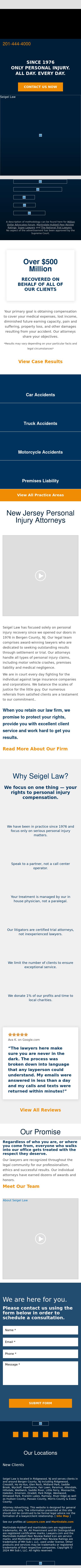 Seigel Law - Ridgewood NJ Lawyers