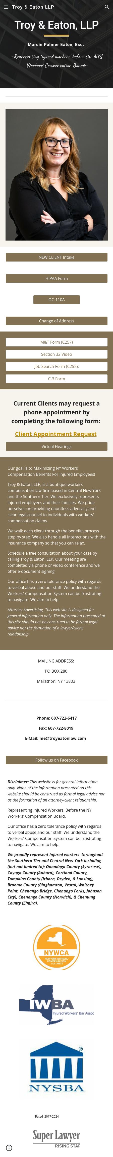 Troy & Eaton, LLP - Binghamton NY Lawyers