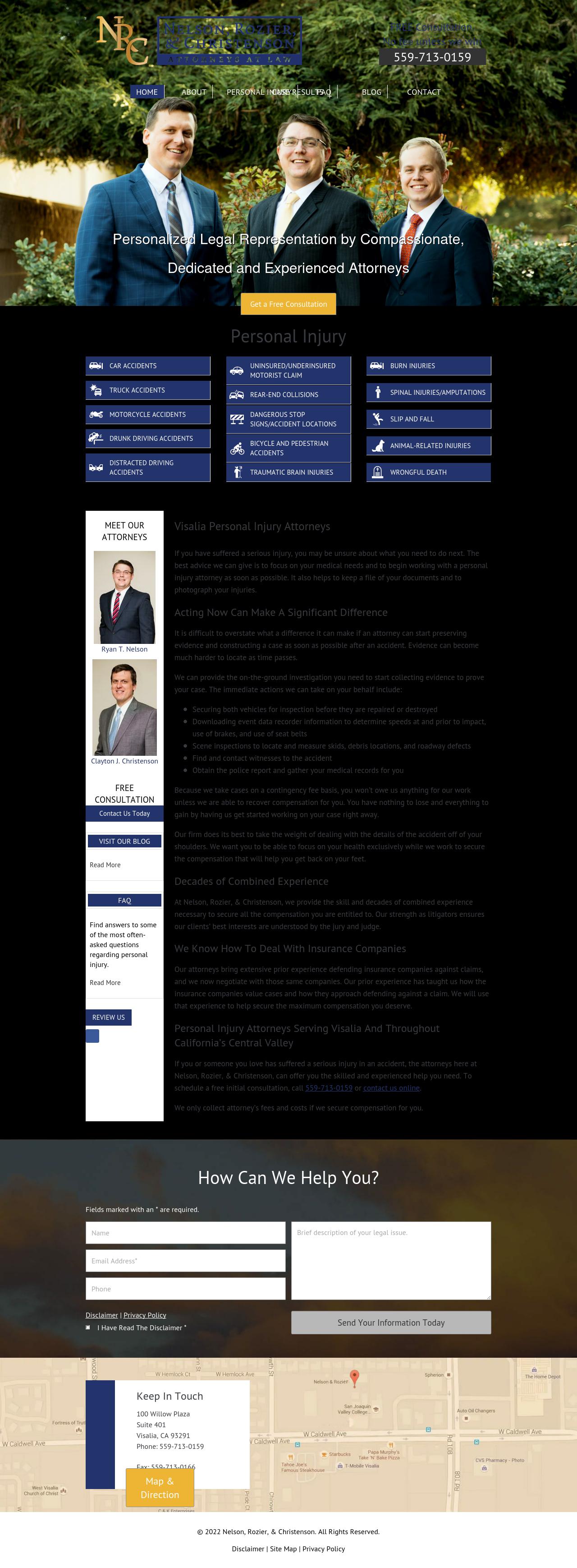 Nelson & Rozier, LLP - Visalia CA Lawyers