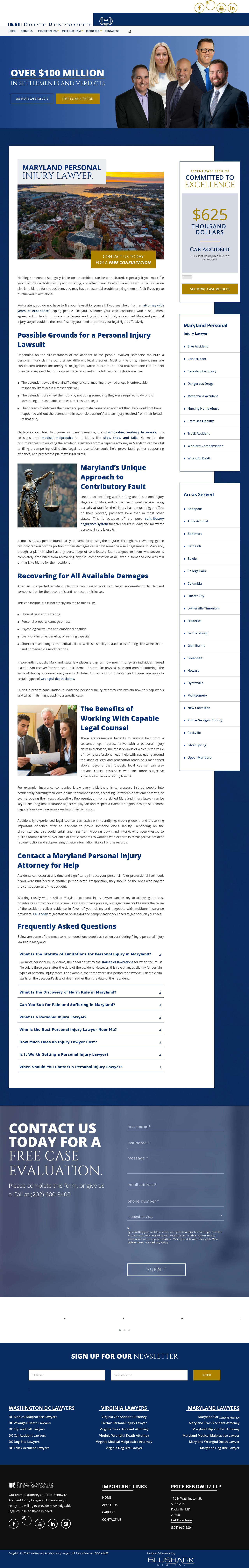 Price Benowitz, LLP - Ellicott City MD Lawyers