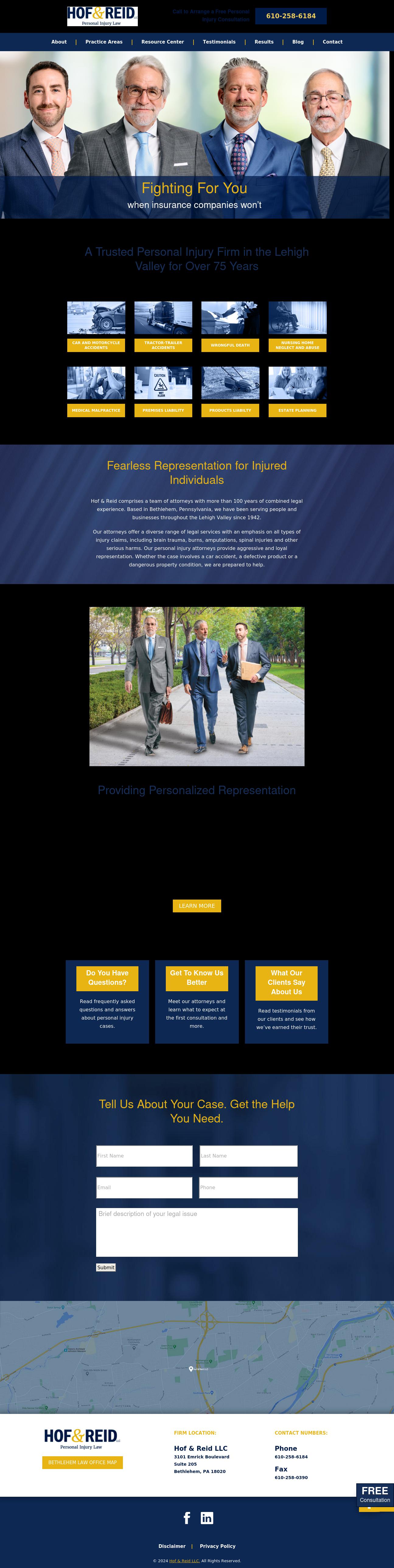 Seidel, Cohen, Hof & Reid, L.L.C. - Bethlehem PA Lawyers