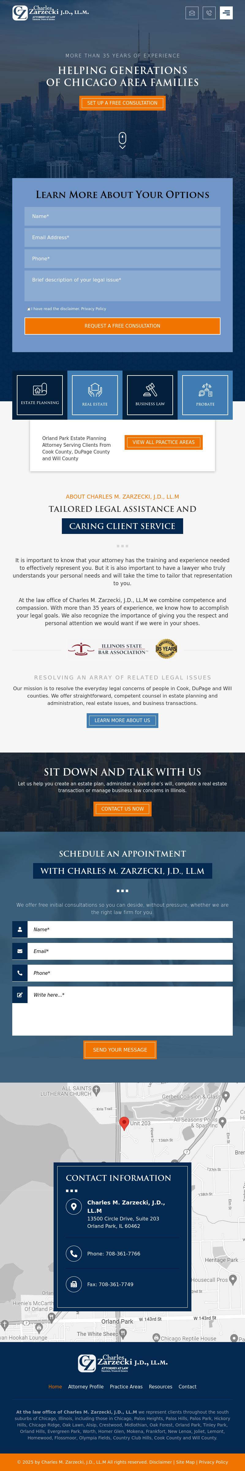 Charles M. Zarzecki, P.C. - Palos Heights IL Lawyers