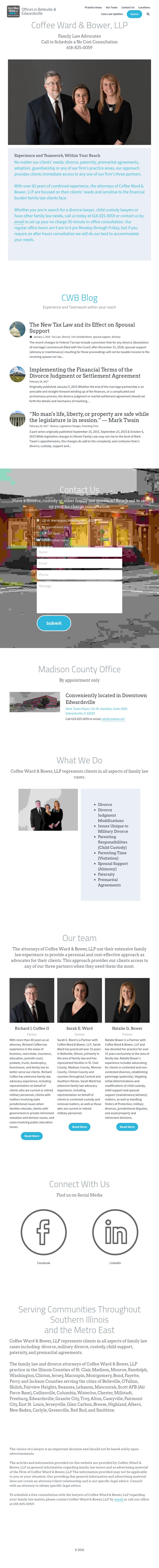 Coffee Ward & Bower, LLP - Belleville IL Lawyers