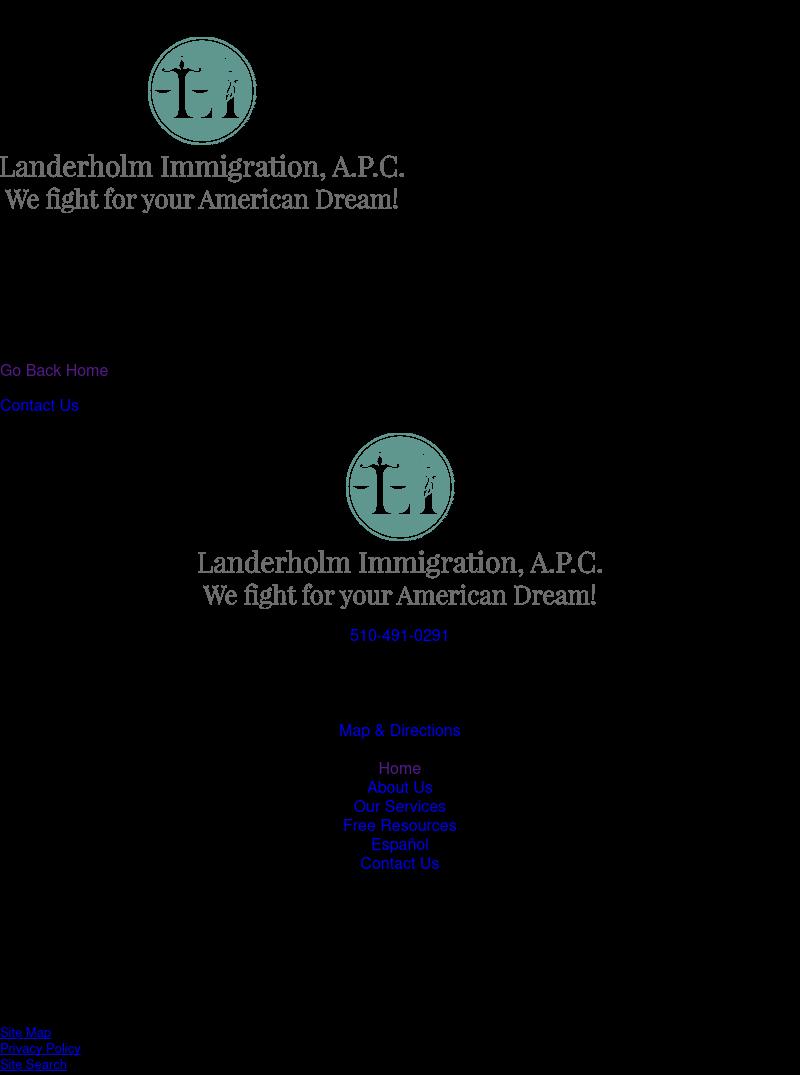 Landerholm Immigration, A.P.C. - Oakland CA Lawyers