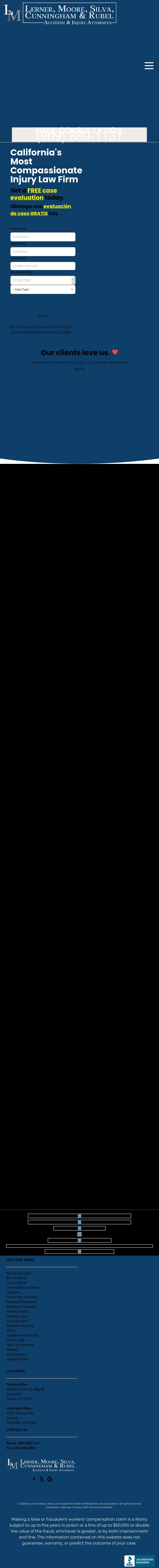 Lerner, Moore, Silva, Cunningham & Rubel A Professional Law Corporation - San Bernardino CA Lawyers