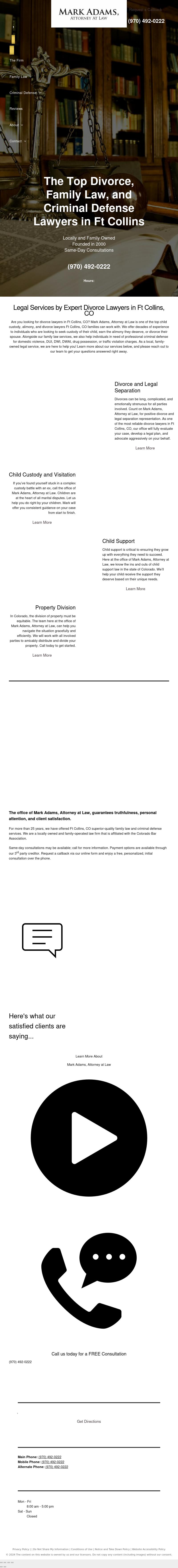 Mark E. Adams, Esq. - Fort Collins CO Lawyers