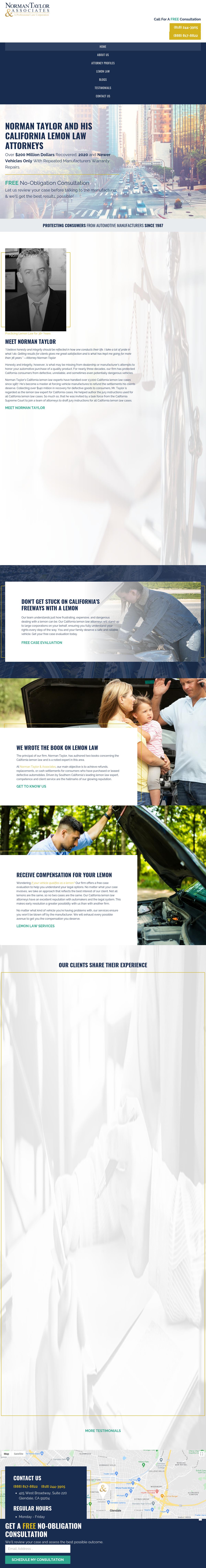 Norman Taylor & Associates - Glendale CA Lawyers