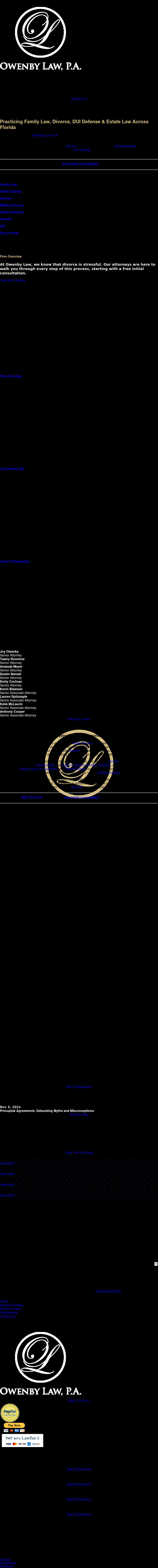 Owenby Law LLC - Jacksonville FL Lawyers