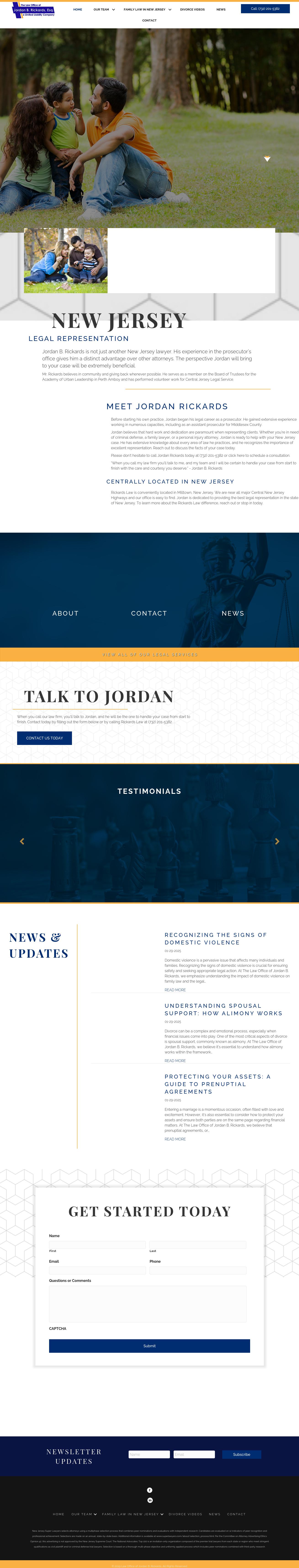 The Law Office of Jordan B. Rickards - Milltown NJ Lawyers