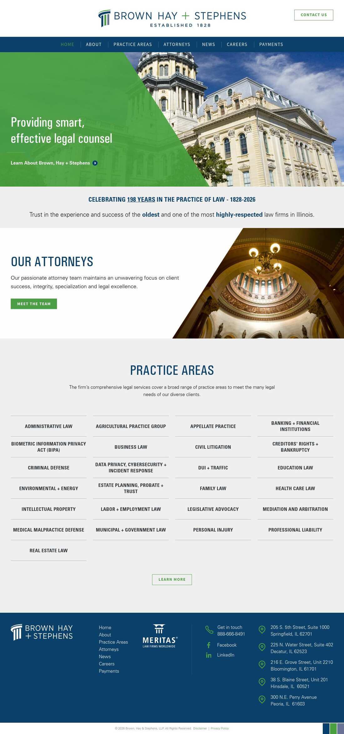 Brown Hay & Stephens LLP - Springfield IL Lawyers