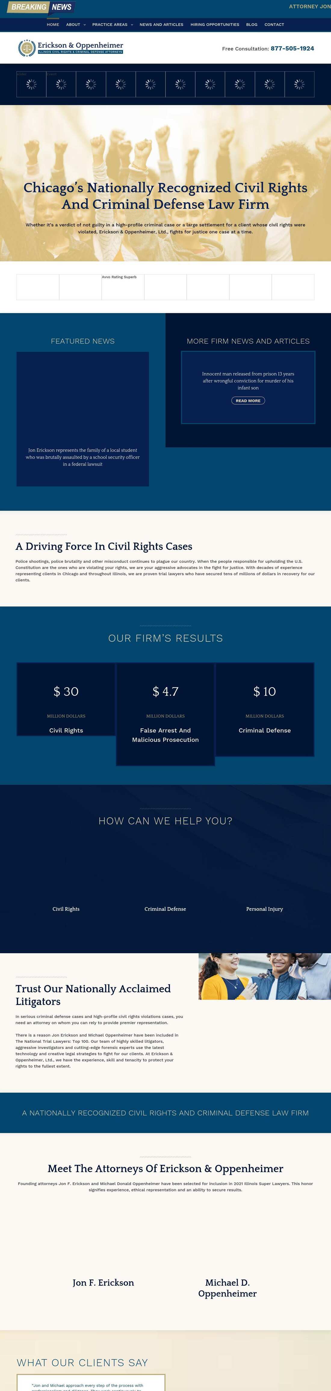 Erickson & Oppenheimer, Ltd. - Chicago IL Lawyers