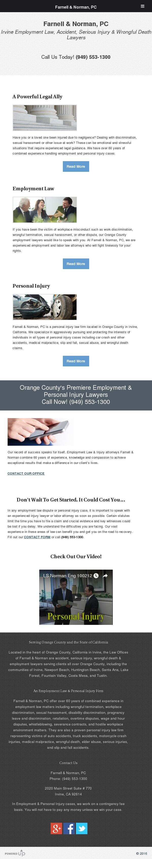 Farnell & Norman, PC - Irvine CA Lawyers