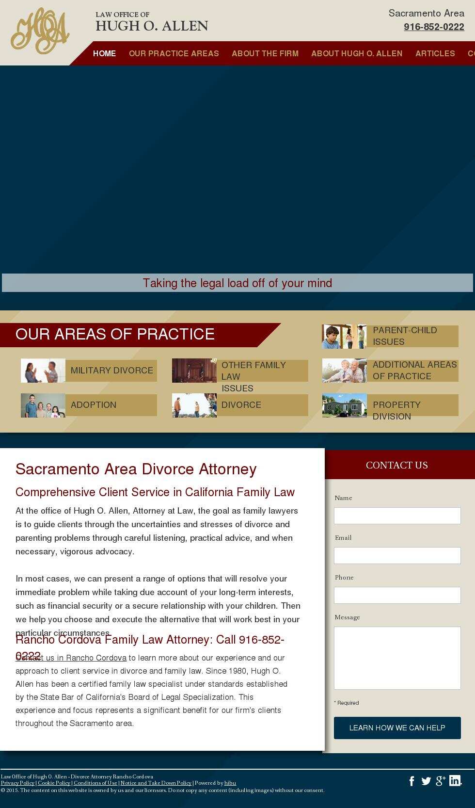 Law Office of Hugh O. Allen - Rancho Cordova CA Lawyers