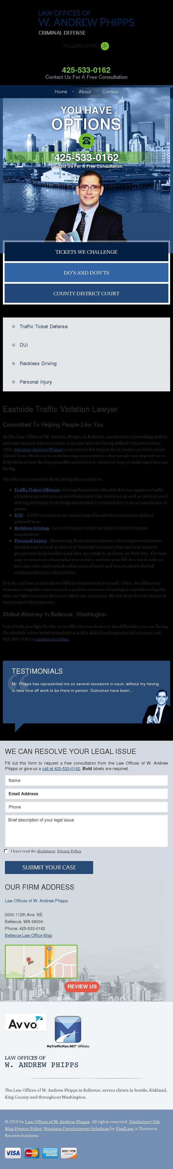 Law Offices of W. Andrew Phipps - Bellevue WA Lawyers