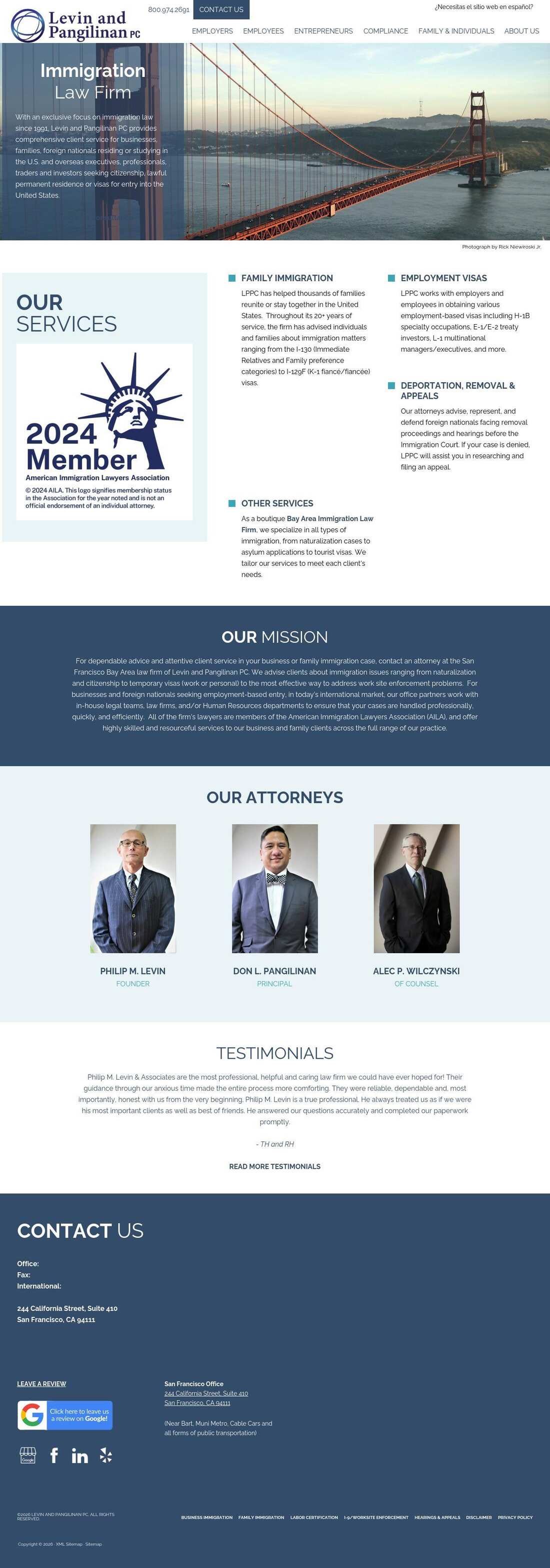 Philip Levin & Associates - San Francisco CA Lawyers