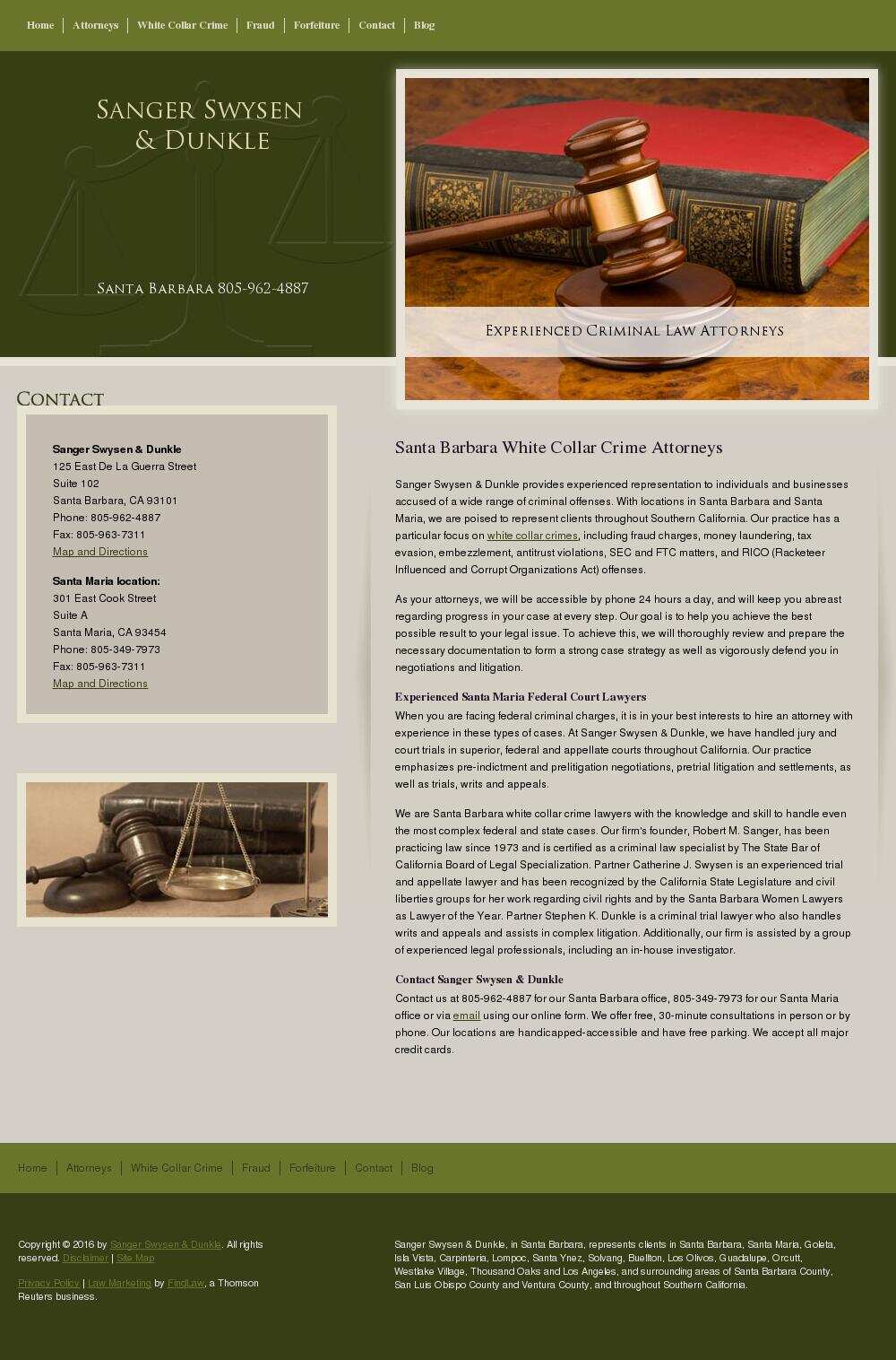 Sanger Swysen & Dunkle - Santa Barbara CA Lawyers