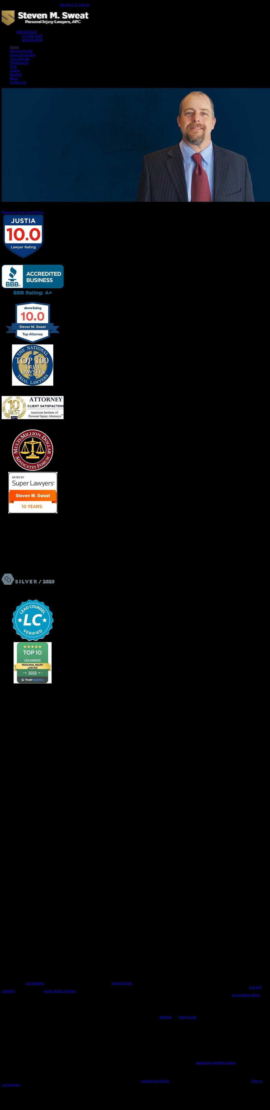 Steven M. Sweat, Personal Injury Lawyers, APC - Los Angeles CA Lawyers