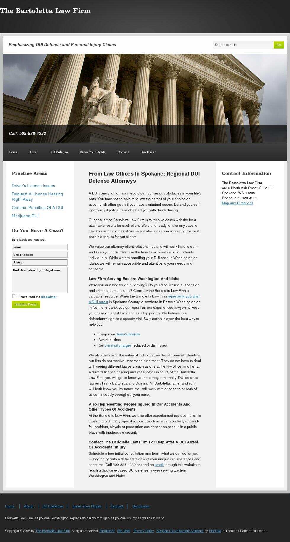The Bartoletta Law Firm - Spokane WA Lawyers