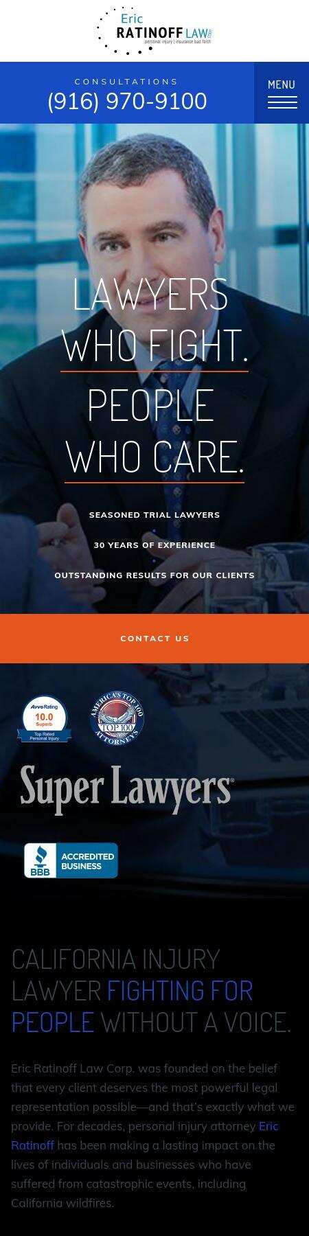 Eric Ratinoff Law Corp - Sacramento CA Lawyers