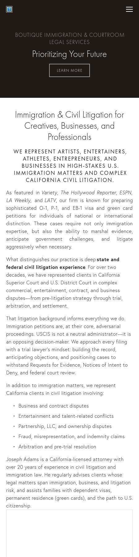 Joe Adams and Associates - West Hollywood CA Lawyers