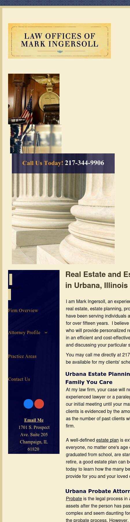 Law Offices of Mark Ingersoll - Urbana IL Lawyers