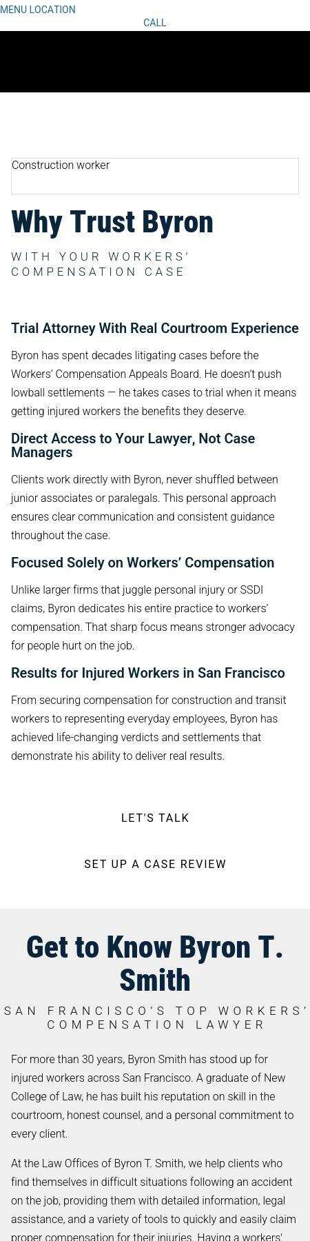 Smith & Baltaxe LLP - San Francisco CA Lawyers