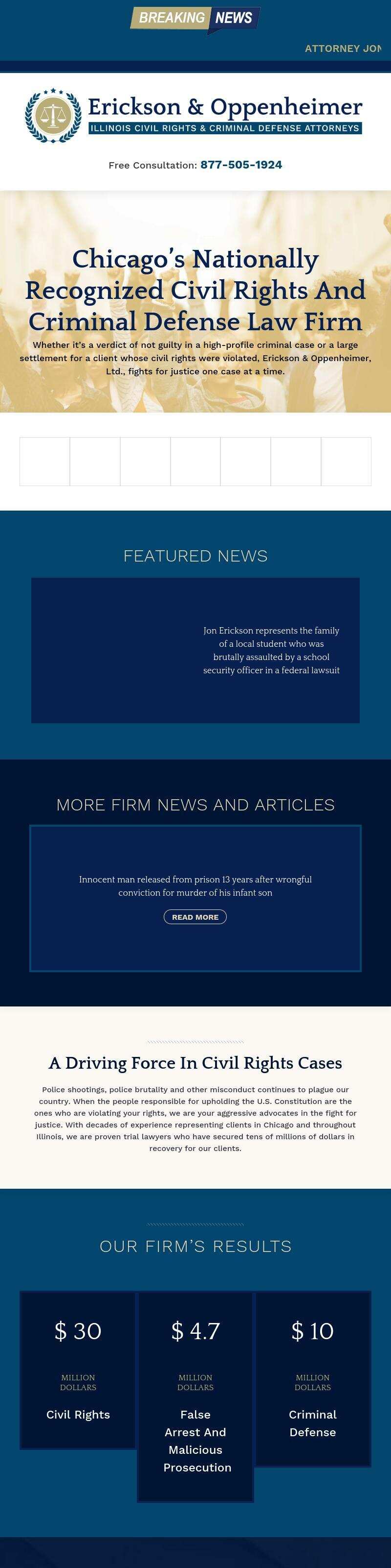 Erickson & Oppenheimer, Ltd. - Chicago IL Lawyers