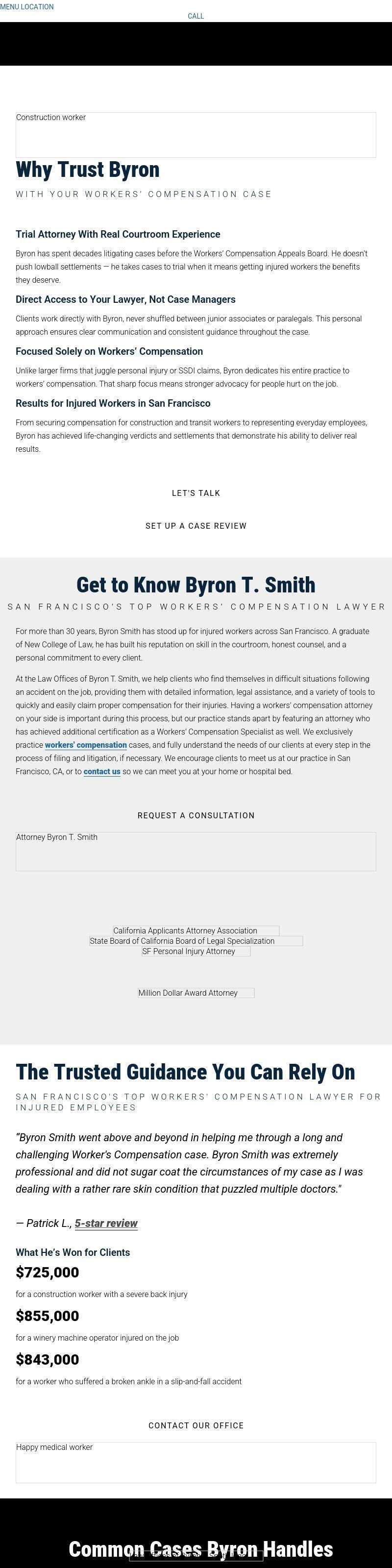 Smith & Baltaxe LLP - San Francisco CA Lawyers